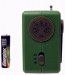 Kaito- SB-1059, Mini Hand Crank AM/FM Weather Radio-eSafety Supplies, Inc