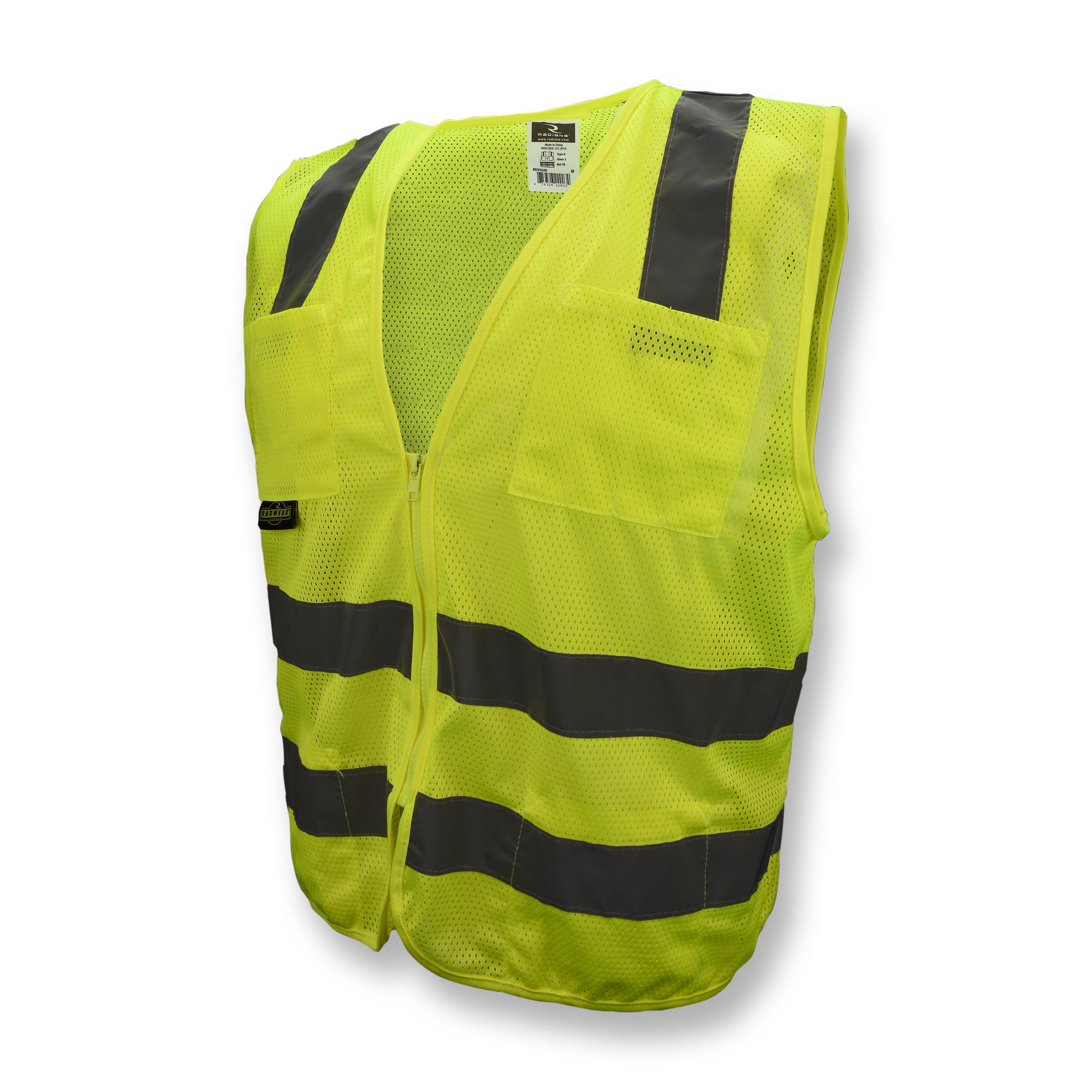 Radians SV8 Standard Type R Class 2 Mesh Safety Vest-eSafety Supplies, Inc