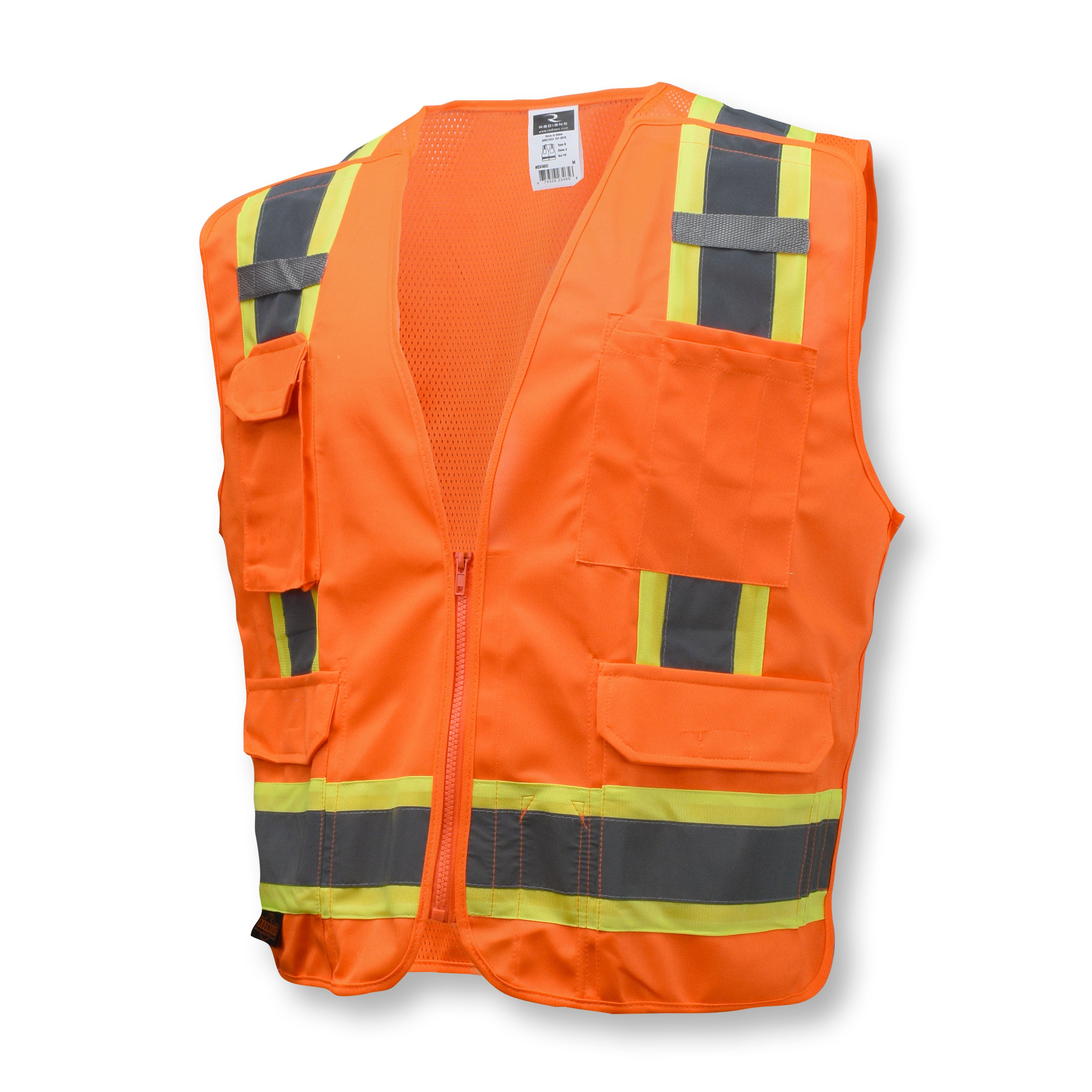 Radians SV46 Surveyor Type R Class 2 Breakaway Two Tone Safety Vest-eSafety Supplies, Inc