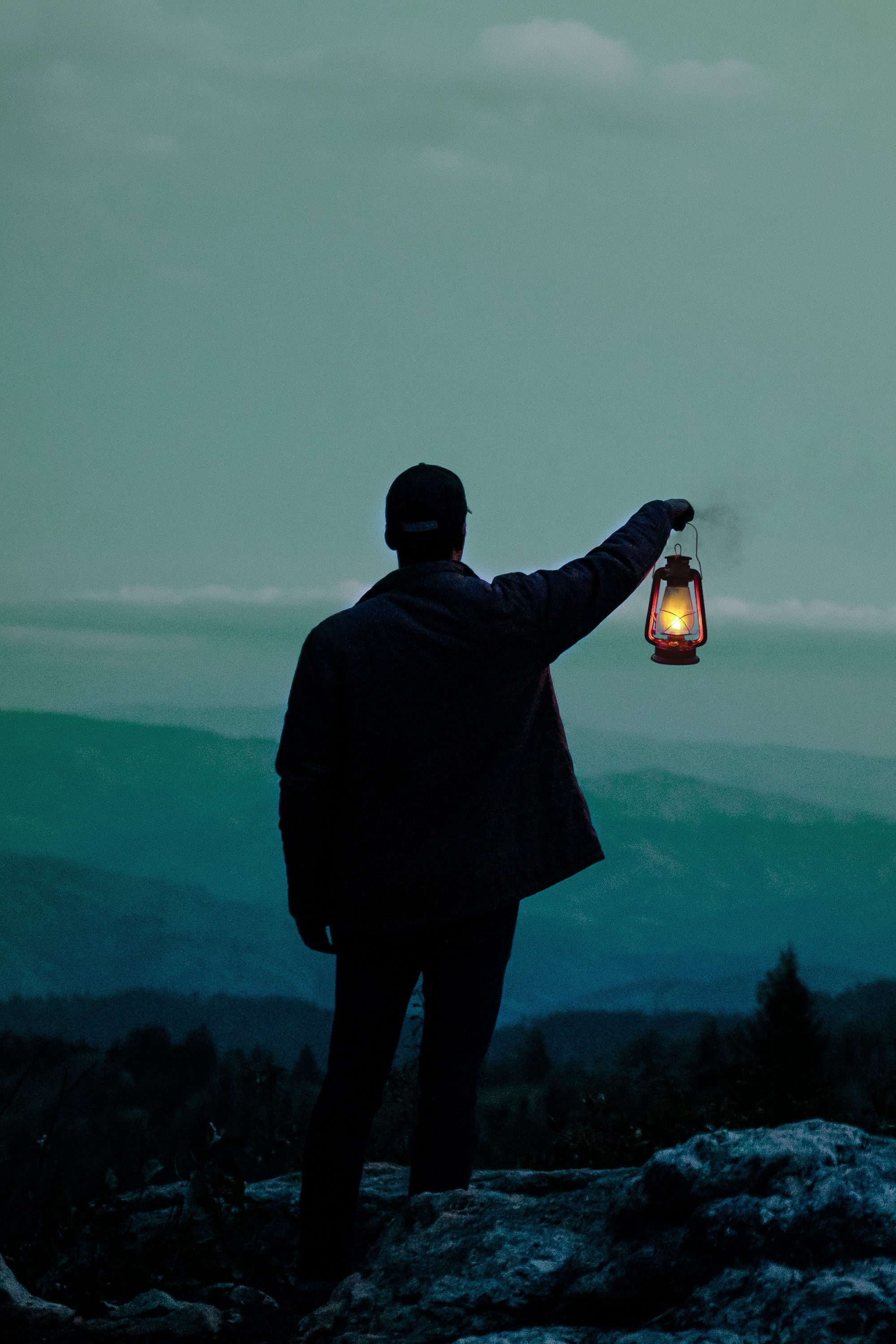 Hurricane Lantern - 12 In-eSafety Supplies, Inc