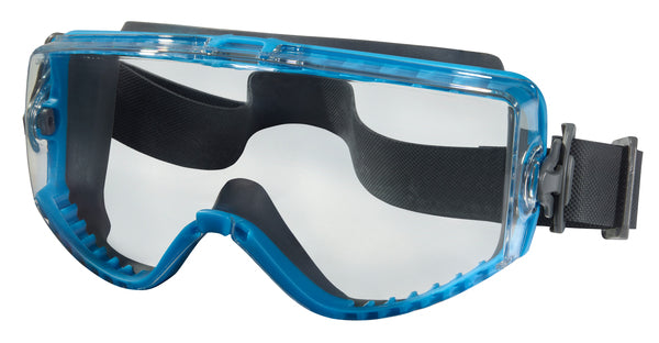 MCR Safety Hydroblast HB3 Blue, Clear MAX6, Rubber-eSafety Supplies, Inc