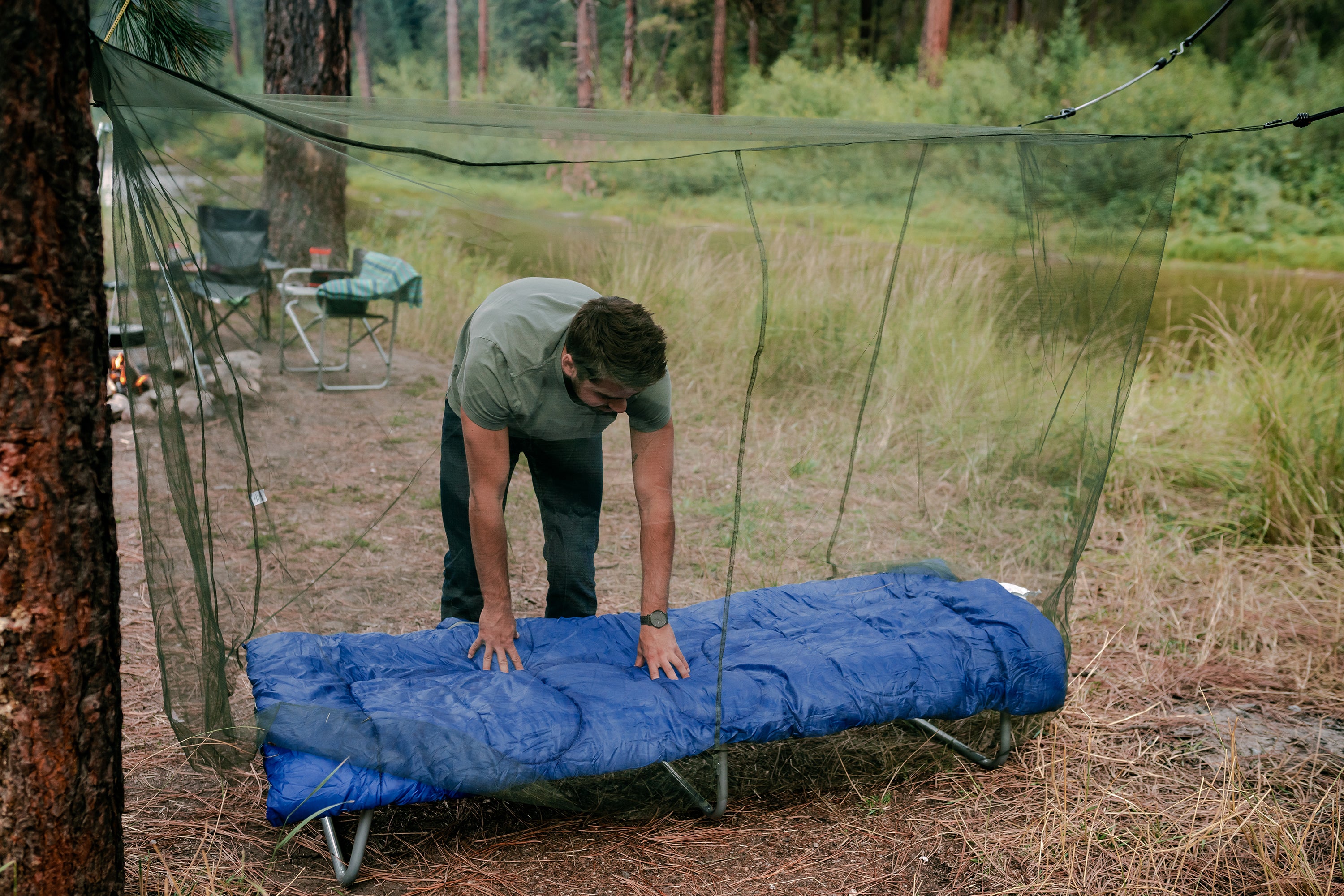 Mosquito Netting - 79 In X 32 In X 59 In-eSafety Supplies, Inc