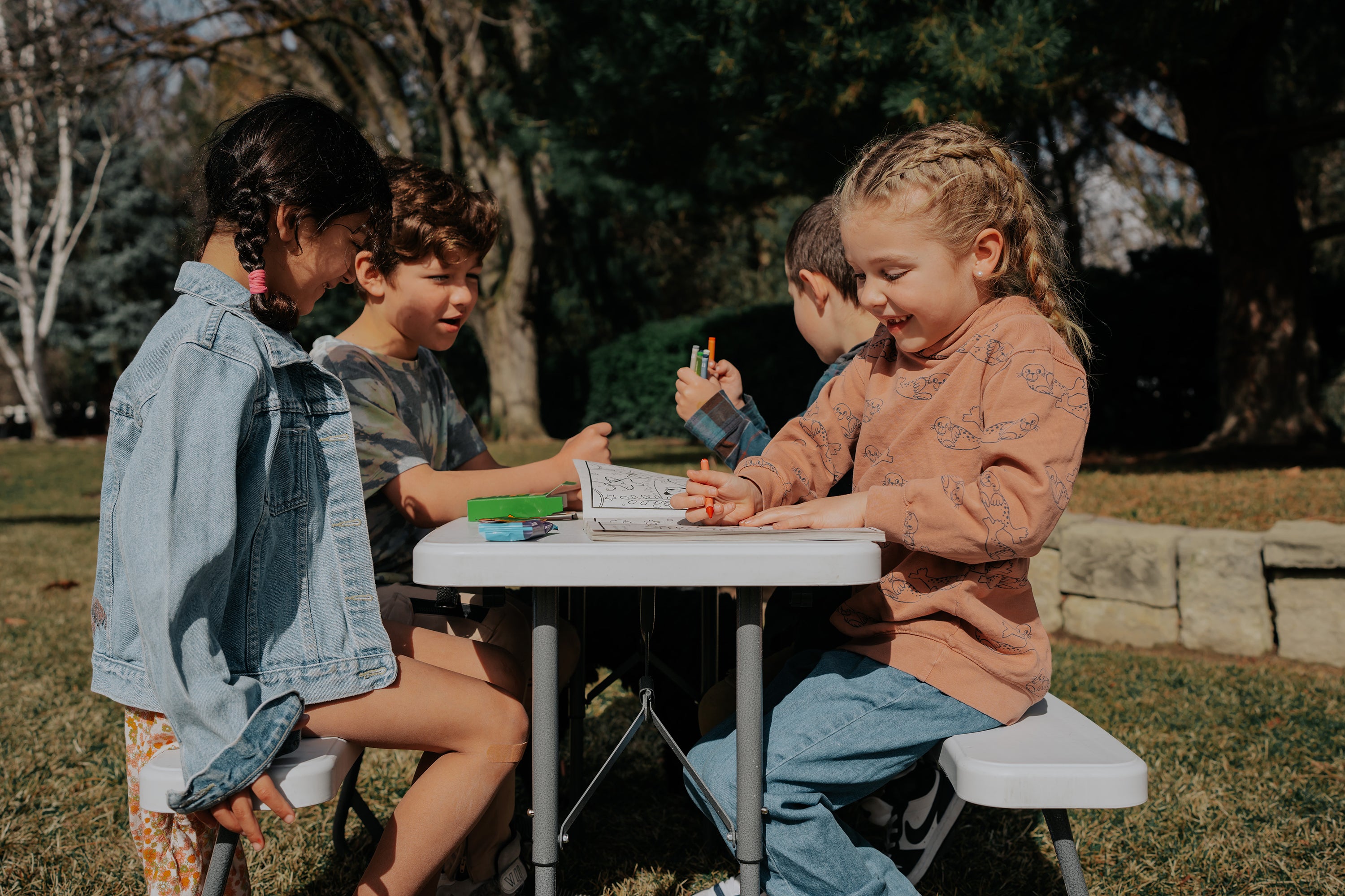Compact Kids Picnic Table-eSafety Supplies, Inc