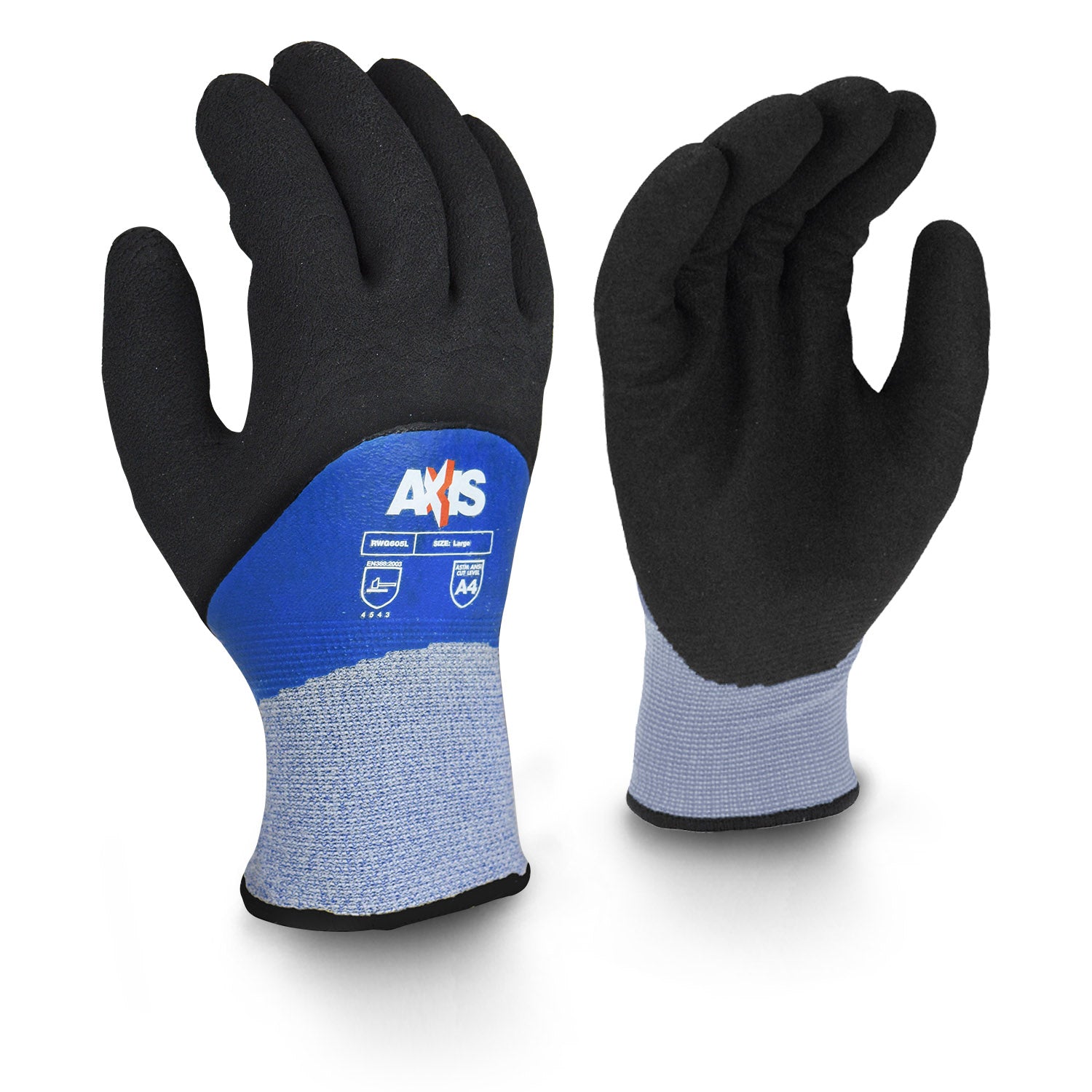 Radians RWG605 Cut Protection Level A4 Cold Weather Glove-eSafety Supplies, Inc