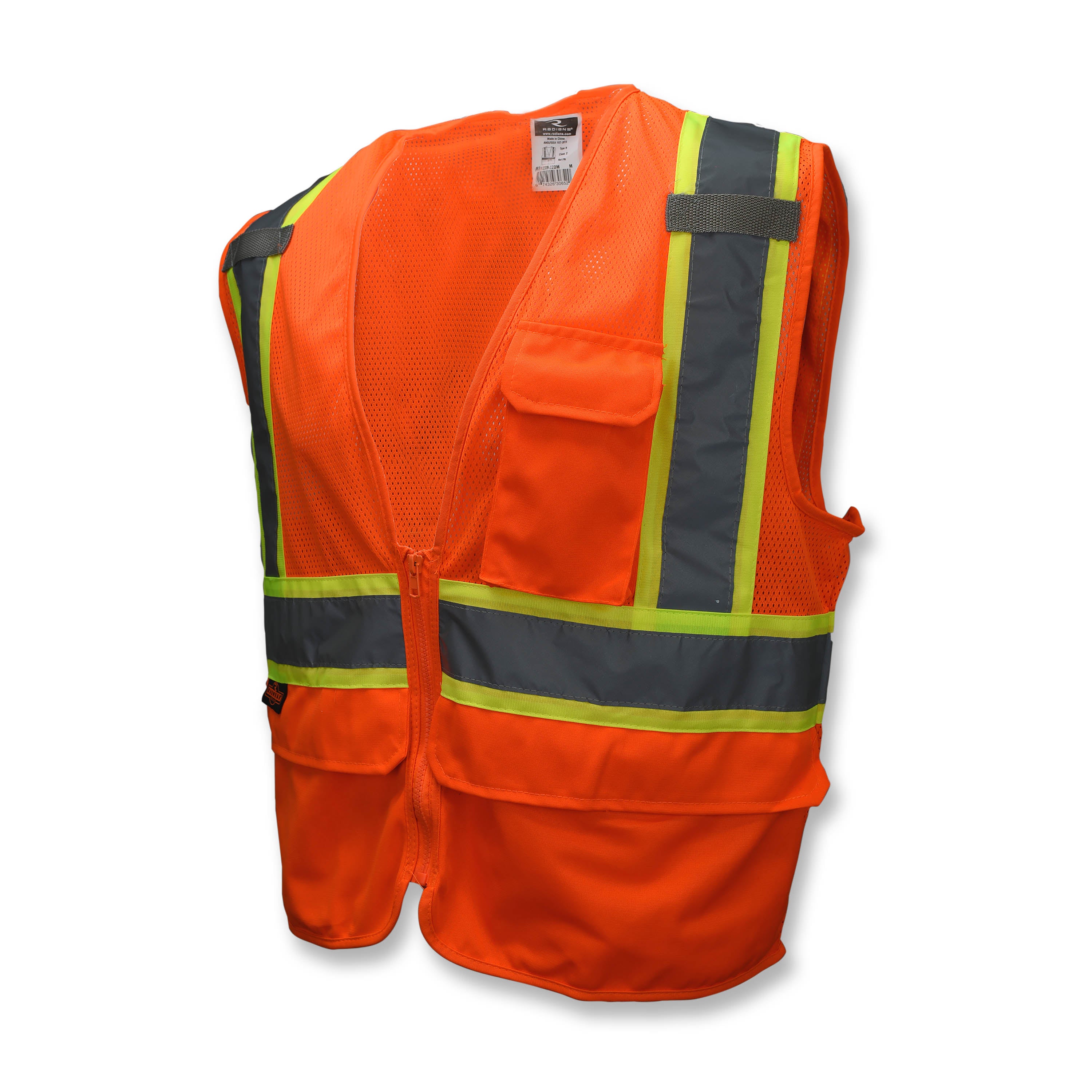 Radians SV272-2 Type R Class 2 Multipurpose Mesh Surveyor Vest-eSafety Supplies, Inc