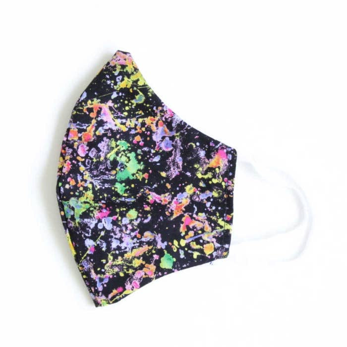 LMC Face Mask with Filter - Paint Splatter-eSafety Supplies, Inc