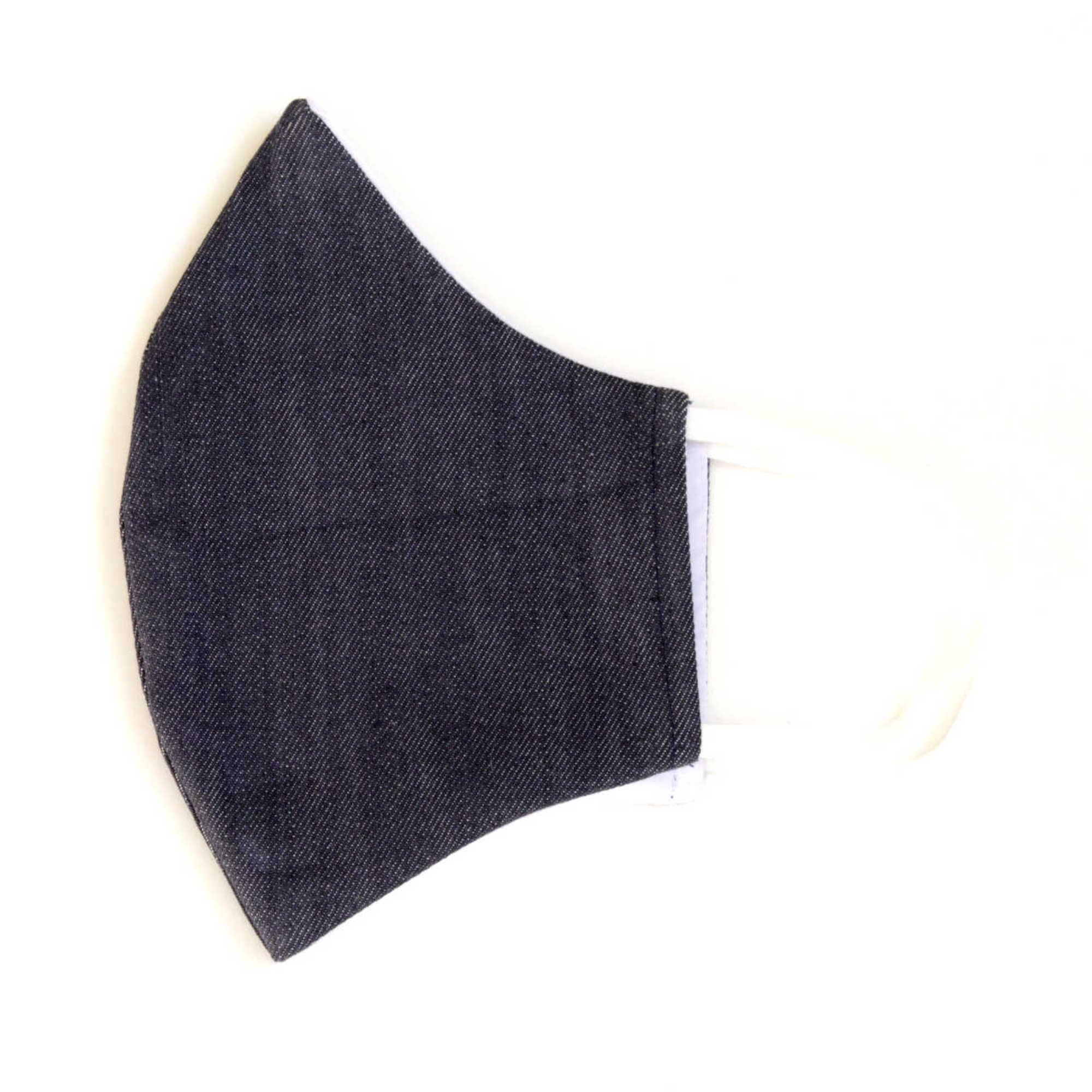 LMC Face Mask with Filter - Stretch Denim-eSafety Supplies, Inc