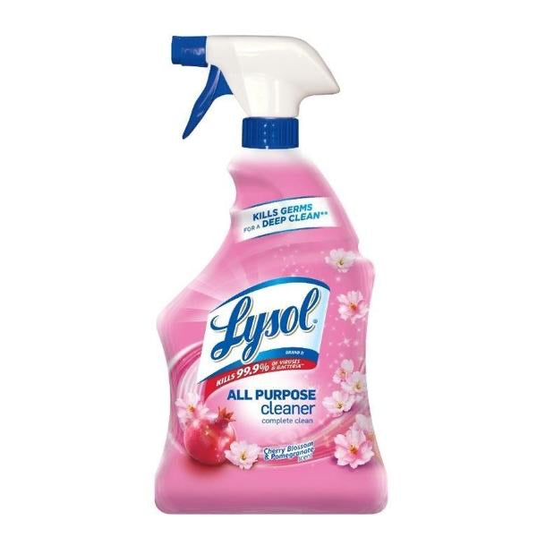 Lysol All Purpose Cleaner Spray, Cherry Blossom & Pomegranate, 19oz-eSafety Supplies, Inc
