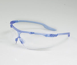 Radnor Saffire Safety Glasses With Blue Frame And Clear Lens-eSafety Supplies, Inc
