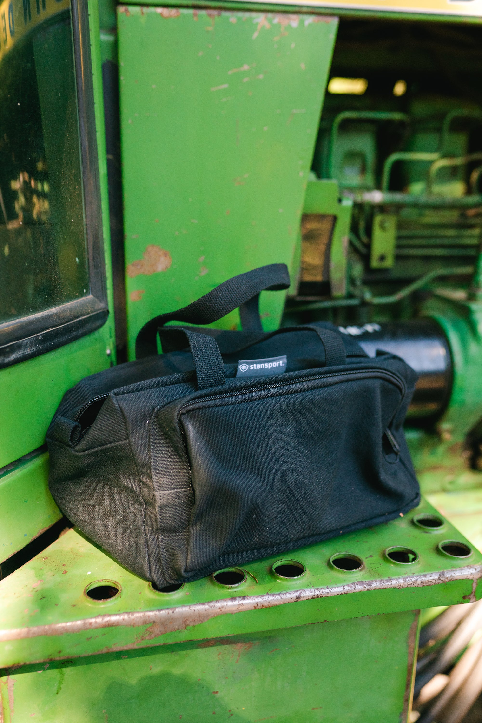 Cotton Canvas Toolbag - Black Color-eSafety Supplies, Inc