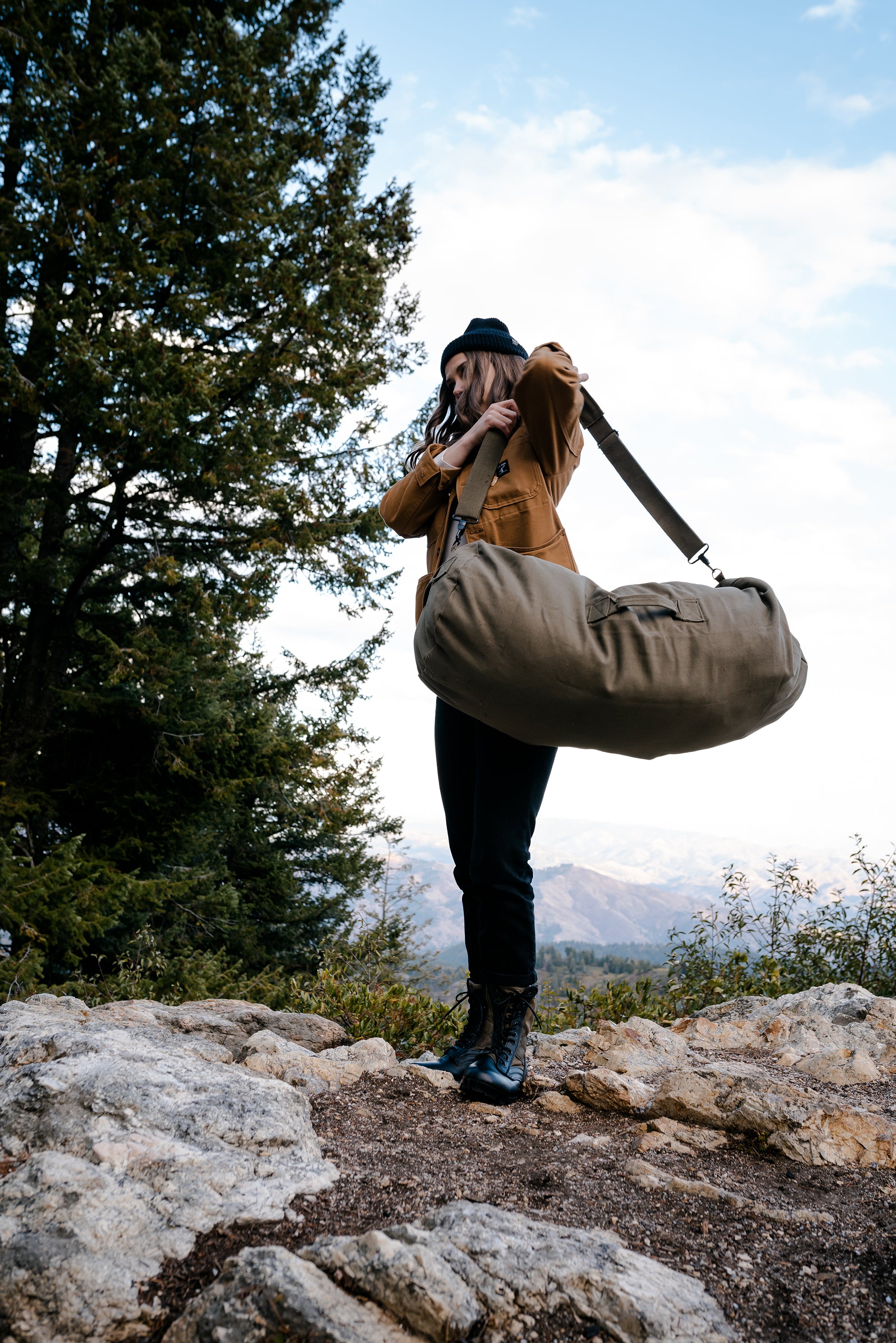 Duffel Bag With Zipper - O.D. - 36 In X 13 In X 13 In-eSafety Supplies, Inc