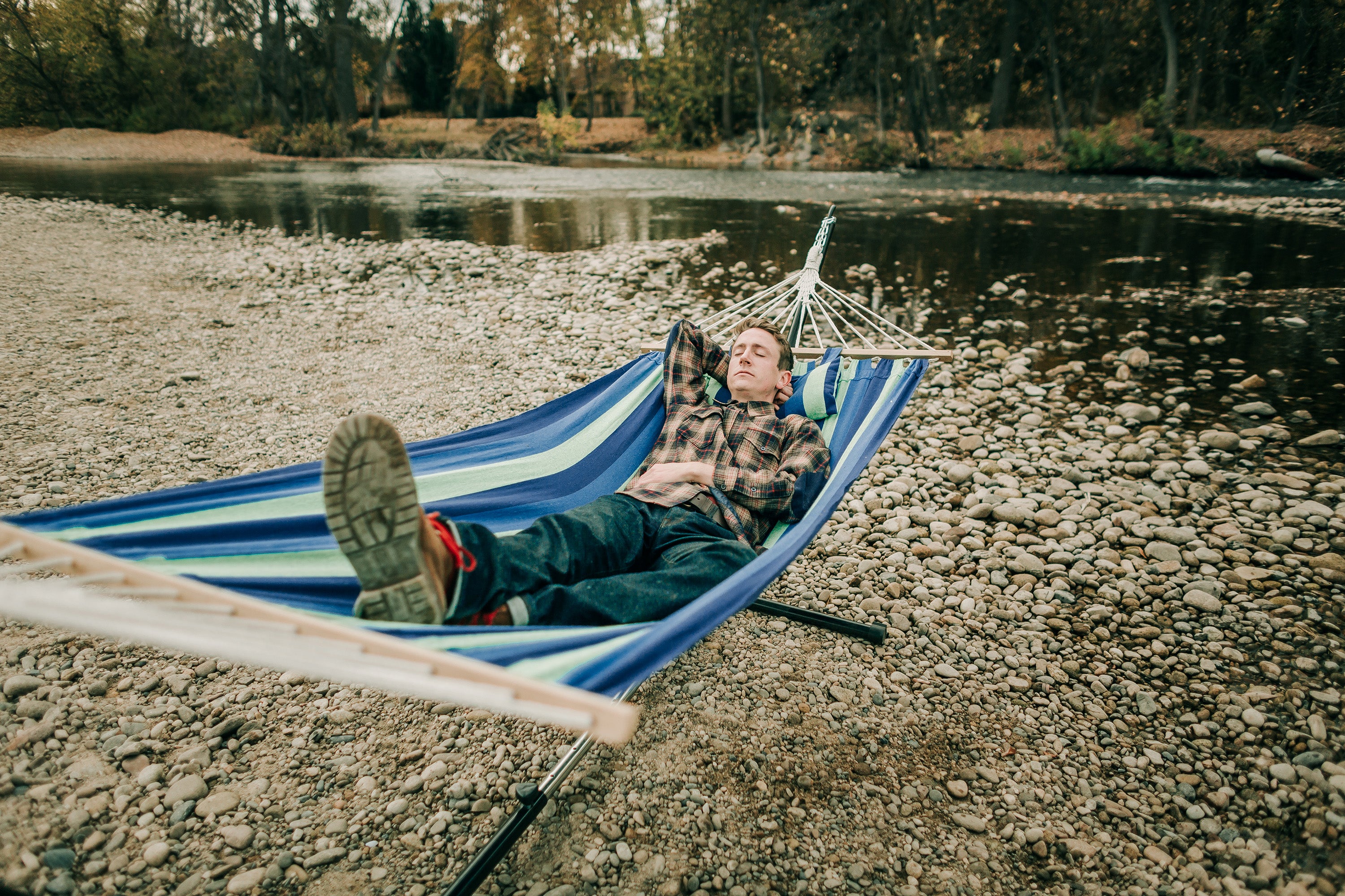 Cayman Hammock/Stand Combo - 79 In X 48 In-eSafety Supplies, Inc