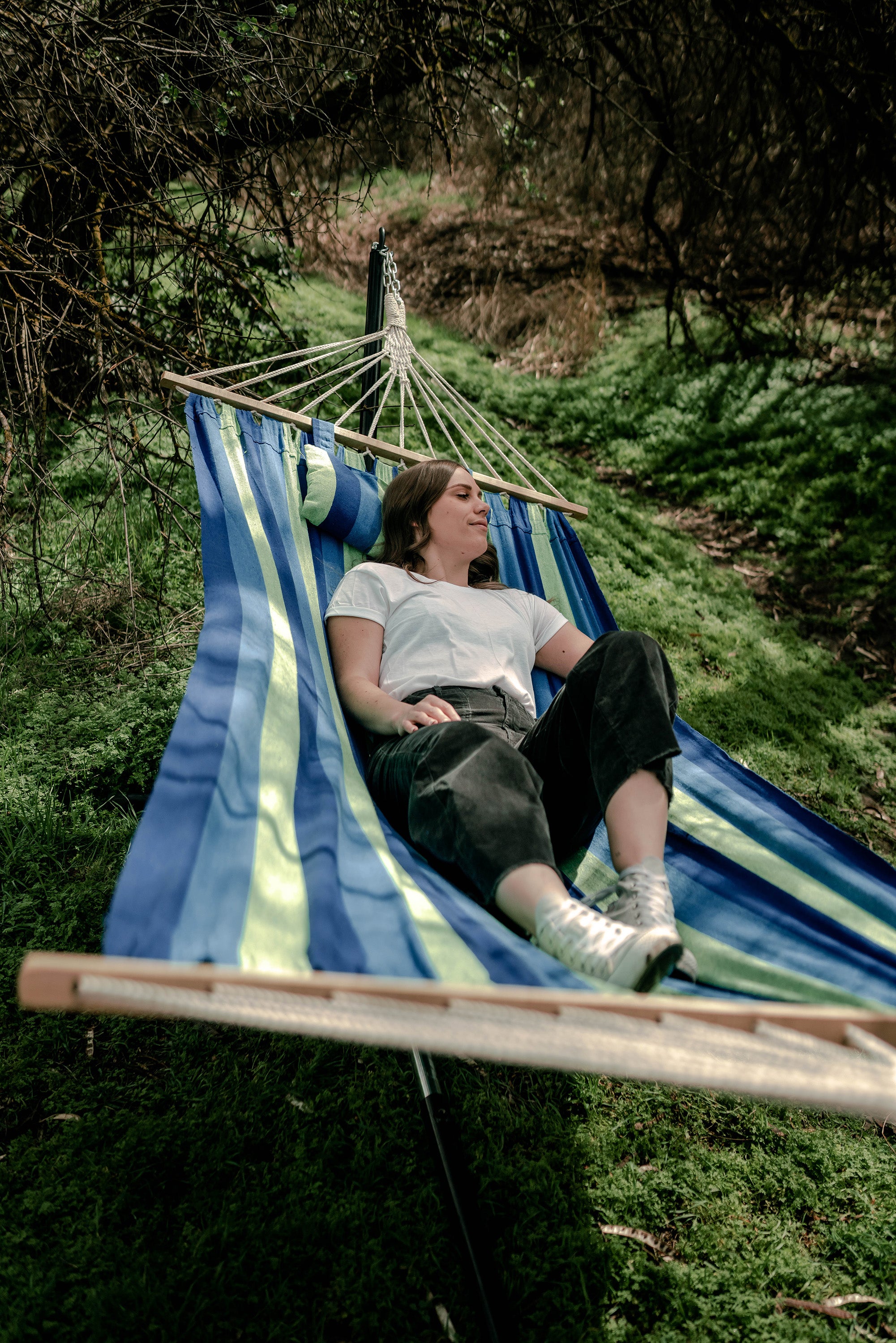 Cayman Hammock/Stand Combo - 79 In X 48 In-eSafety Supplies, Inc