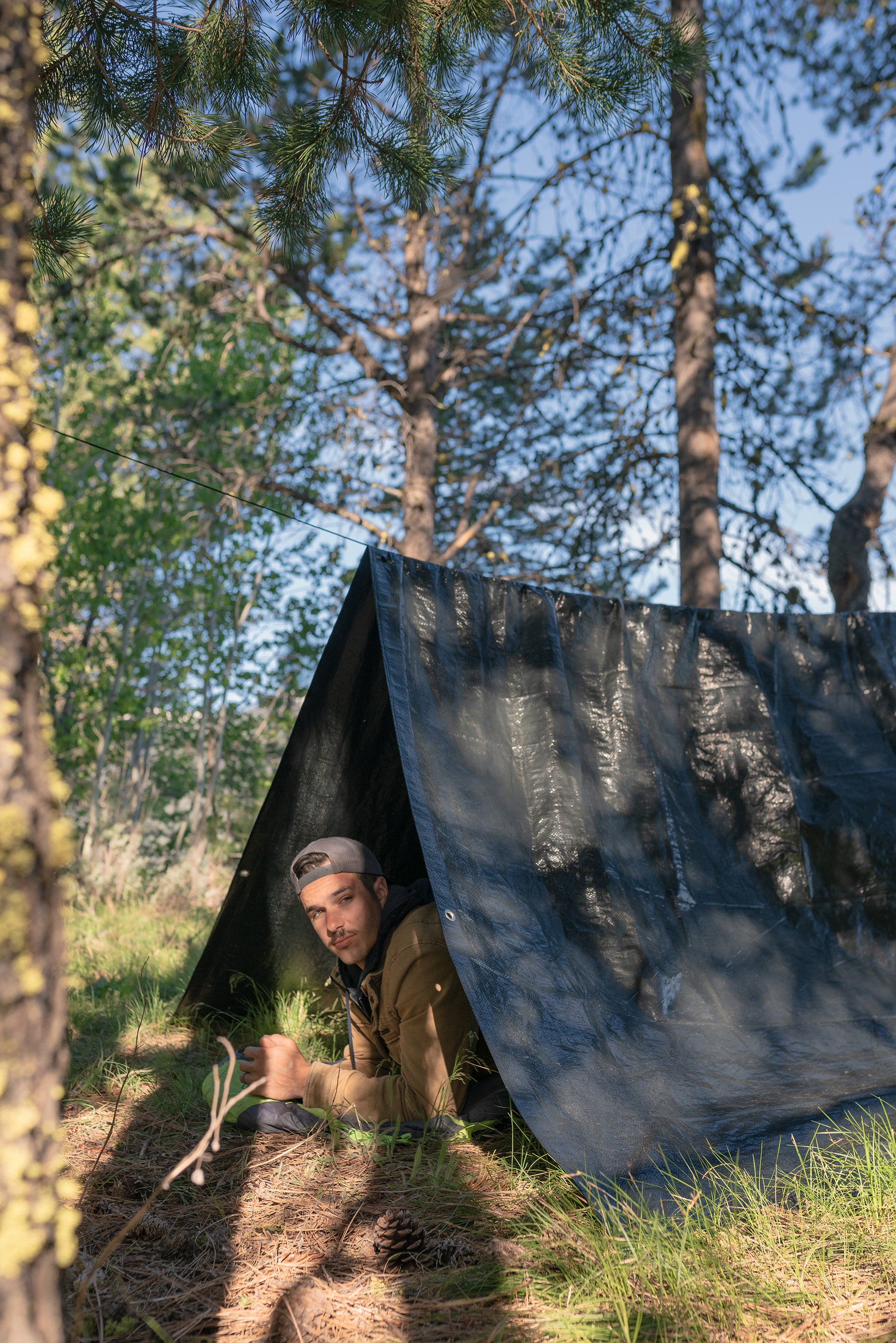 Rip Stop Tarp - 8 Ft X 10 Ft - Green-eSafety Supplies, Inc