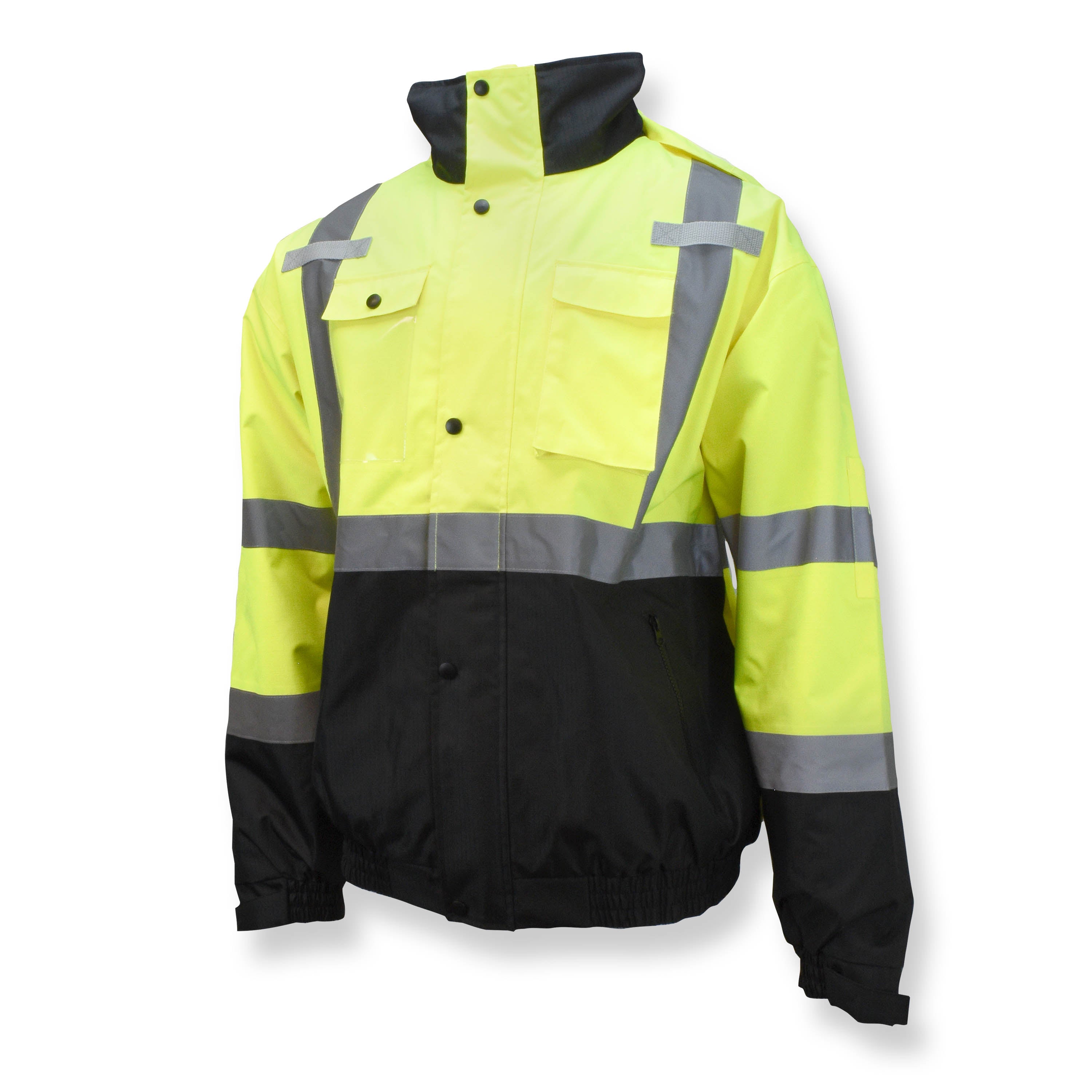 Radians SJ320 3-in-1 Durable Ripstop Bomber Jacket with Color Blocking-eSafety Supplies, Inc