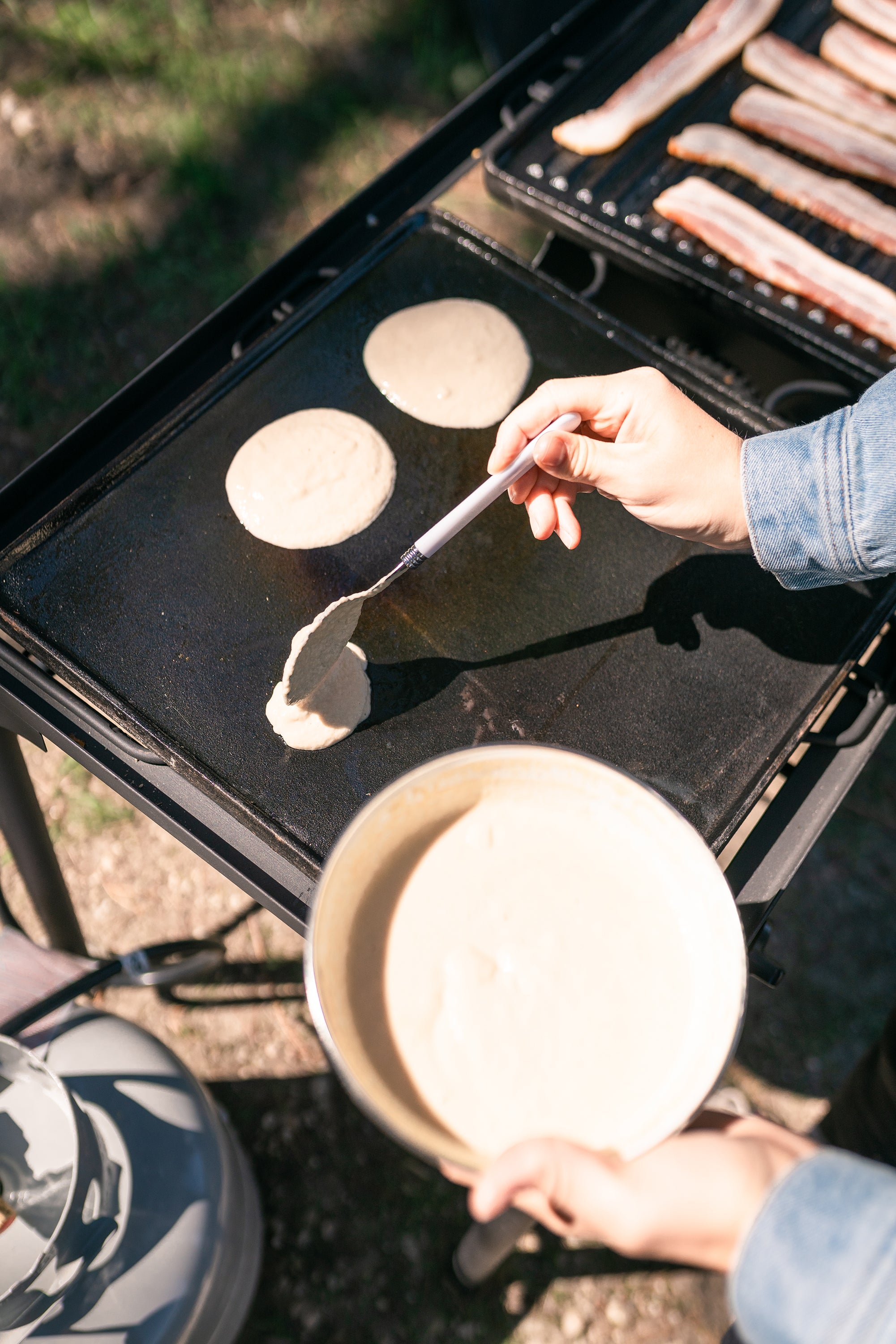 Cast Iron Griddle - 15 In X 15 In - Preseasoned Reversible Cooking Surface-eSafety Supplies, Inc