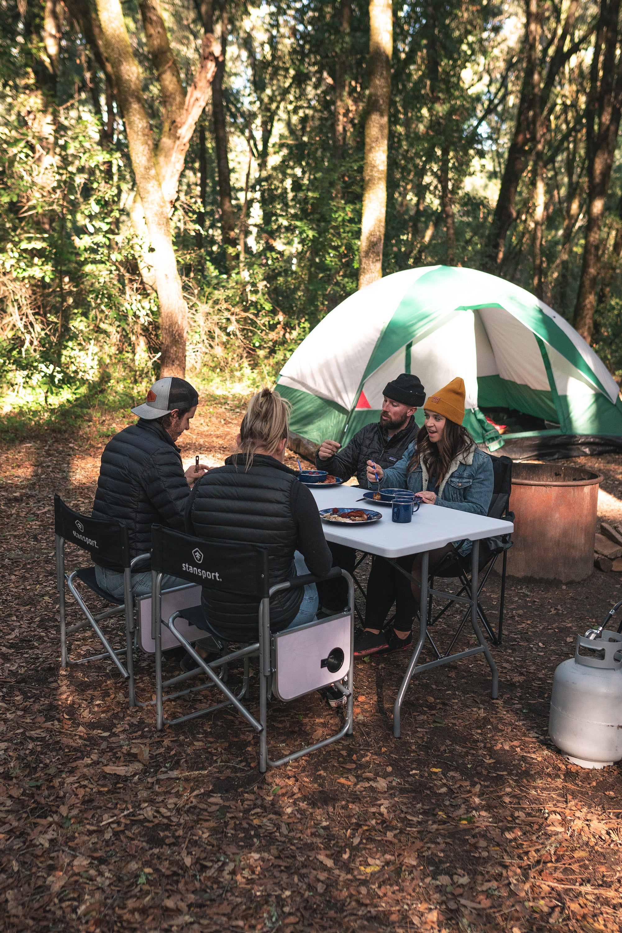 Folding Table - White - 29 In X 60 In X 29 In-eSafety Supplies, Inc
