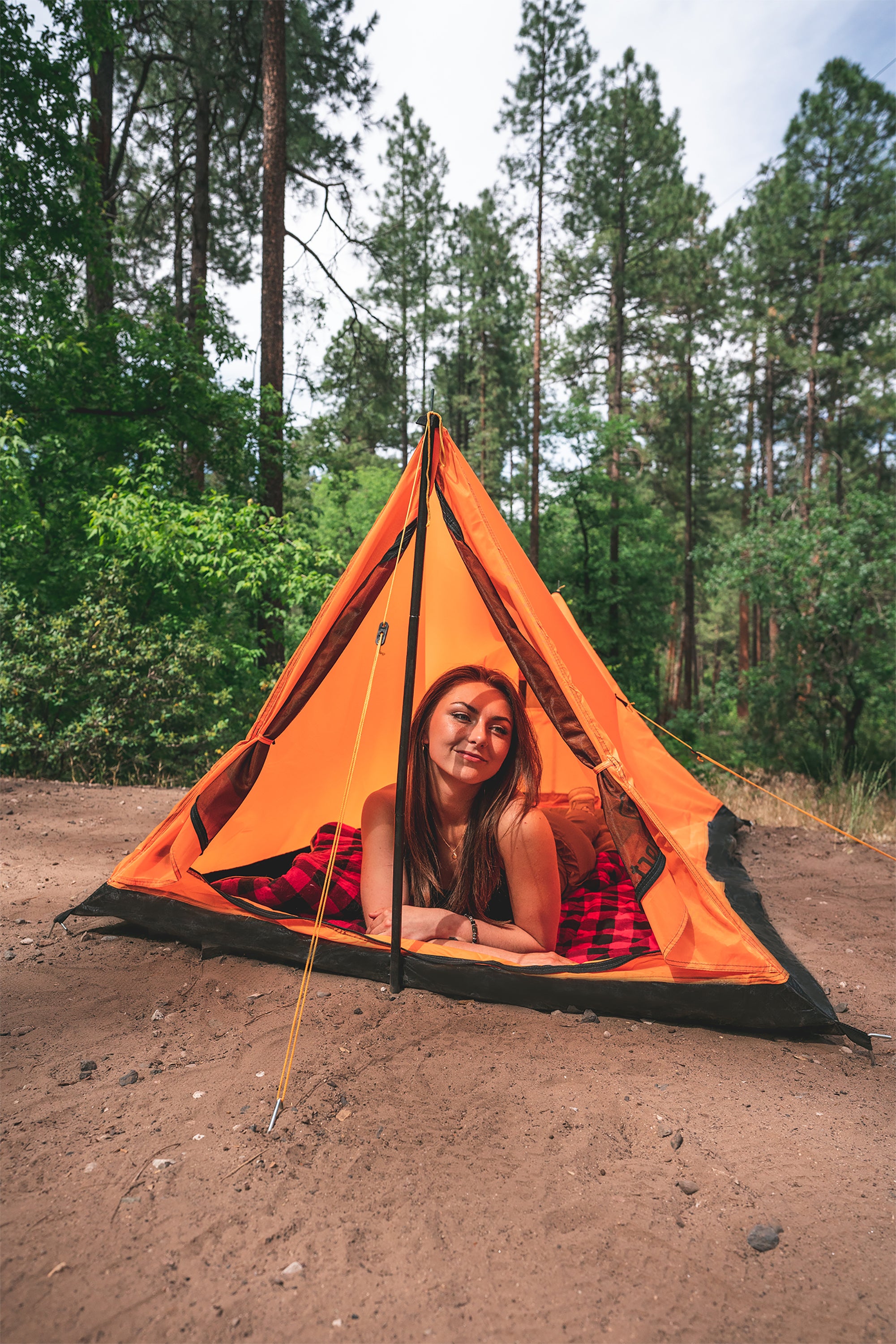 Scout 2 Person Tent - Orange-eSafety Supplies, Inc