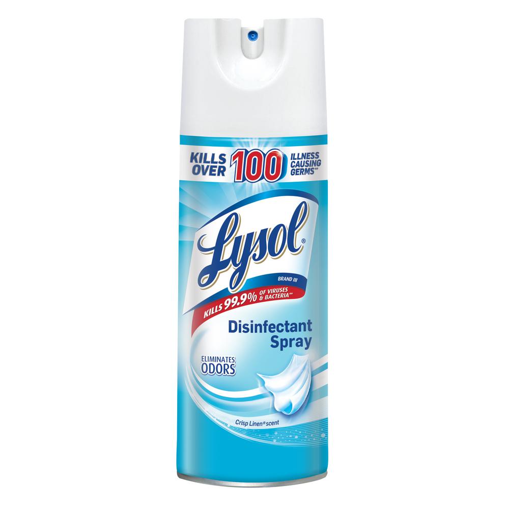 Lysol® Disinfectant Spray - Crisp Linen Scent - 12.5oz (1 Can)-eSafety Supplies, Inc