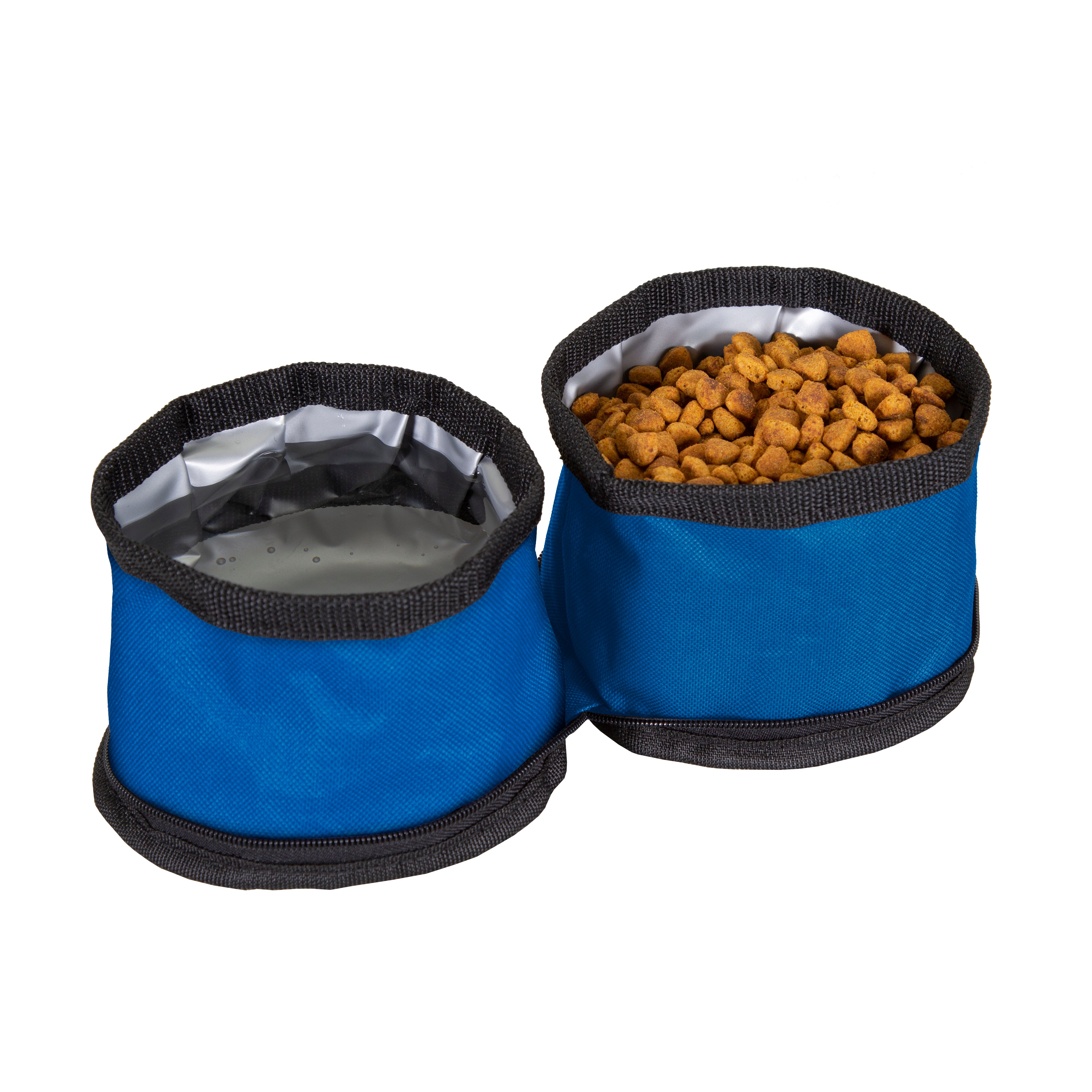Collapsible Dog Bowls - Double Zips Together-eSafety Supplies, Inc