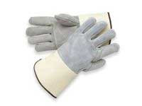 Radnor Leather Palm Gauntlet Cuff Gloves-eSafety Supplies, Inc