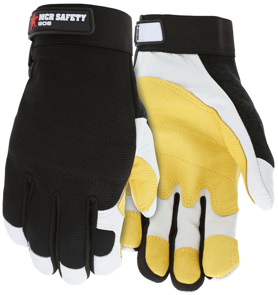 MCR Safety MCR Safety MT White/Yellow Grain Goat-eSafety Supplies, Inc