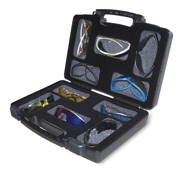 MCR Safety Eyewear 10 Pair Hard Travel Case-eSafety Supplies, Inc