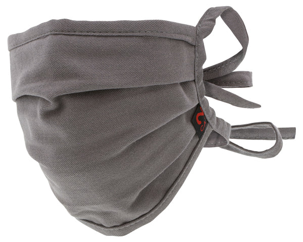 MCR Safety FR Face Mask, Gray, One Size Fits All-eSafety Supplies, Inc
