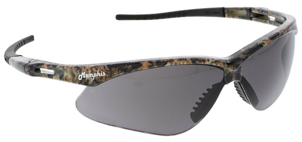 MCR Safety Memphis MP1 Mossy Oak Frame, Gray UV-AF-eSafety Supplies, Inc