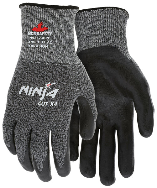 MCR Safety Ninja X4, 13g,HPPE/Syn,Bi-Poly L-eSafety Supplies, Inc