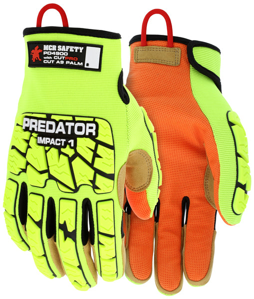 MCR Safety Predator Impact 1 MAXGrid Hiviz CutPro-eSafety Supplies, Inc