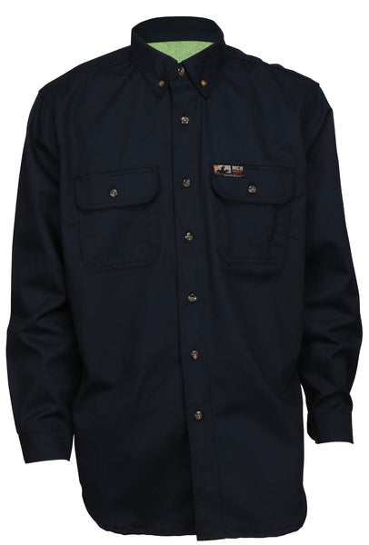 MCR Safety Summit Breeze Shirt 7.0 oz. Cotton Navy-eSafety Supplies, Inc