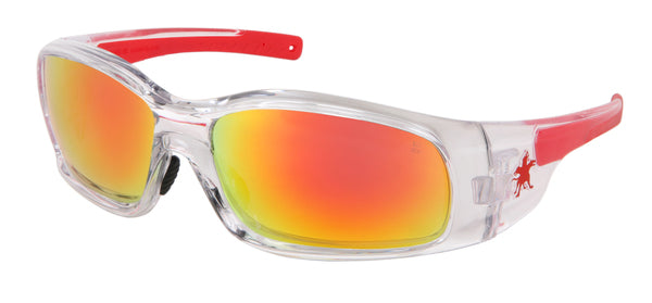 MCR Safety Swagger SR1 Clear Frame, Fire Mirror-eSafety Supplies, Inc