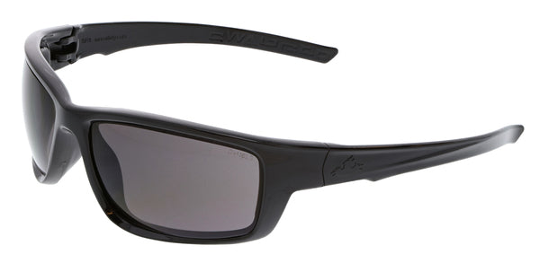 MCR Safety Swagger SR3 Black Frame, Gray Lenses-eSafety Supplies, Inc