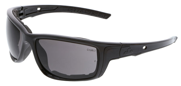 MCR Safety Swagger SR5 Charcoal Frame, Gray MAX6-eSafety Supplies, Inc