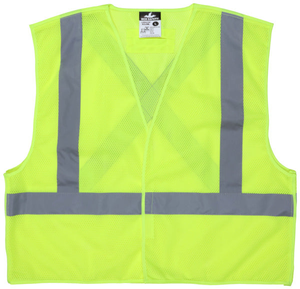 MCR Safety Class 2, Tear-Away, Poly, X-Back X3-eSafety Supplies, Inc