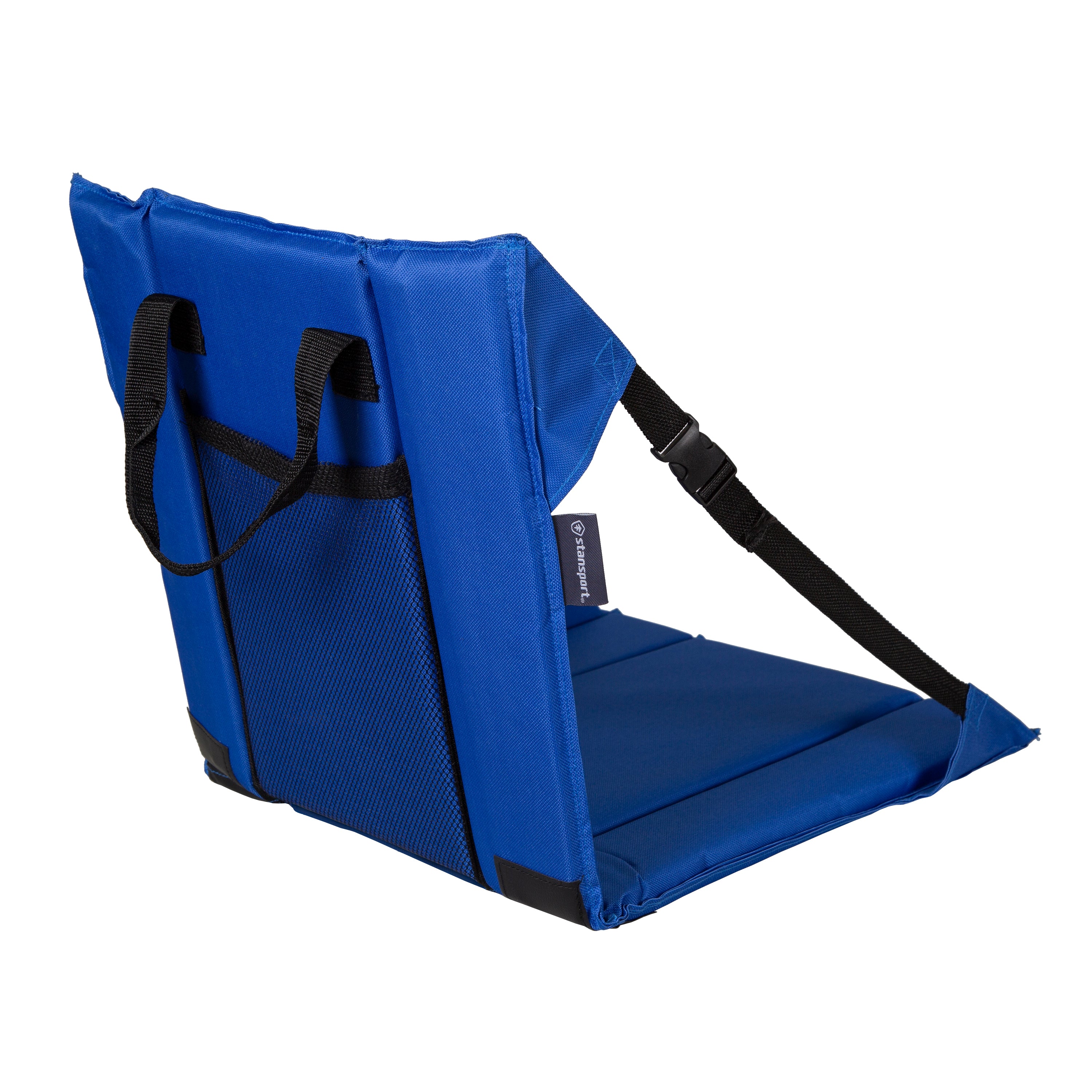 Folding Stadium Seat - Blue-eSafety Supplies, Inc