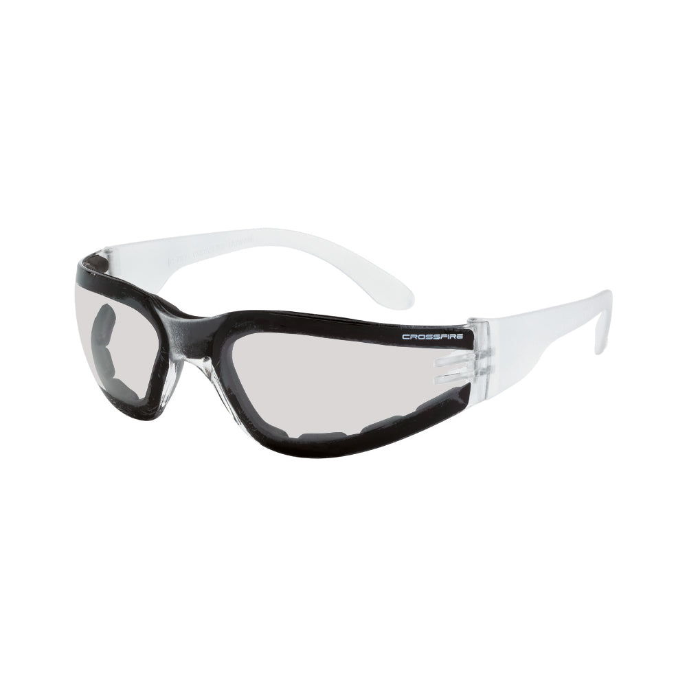 Crossfire Shield Foam Lined Safety Eyewear-eSafety Supplies, Inc