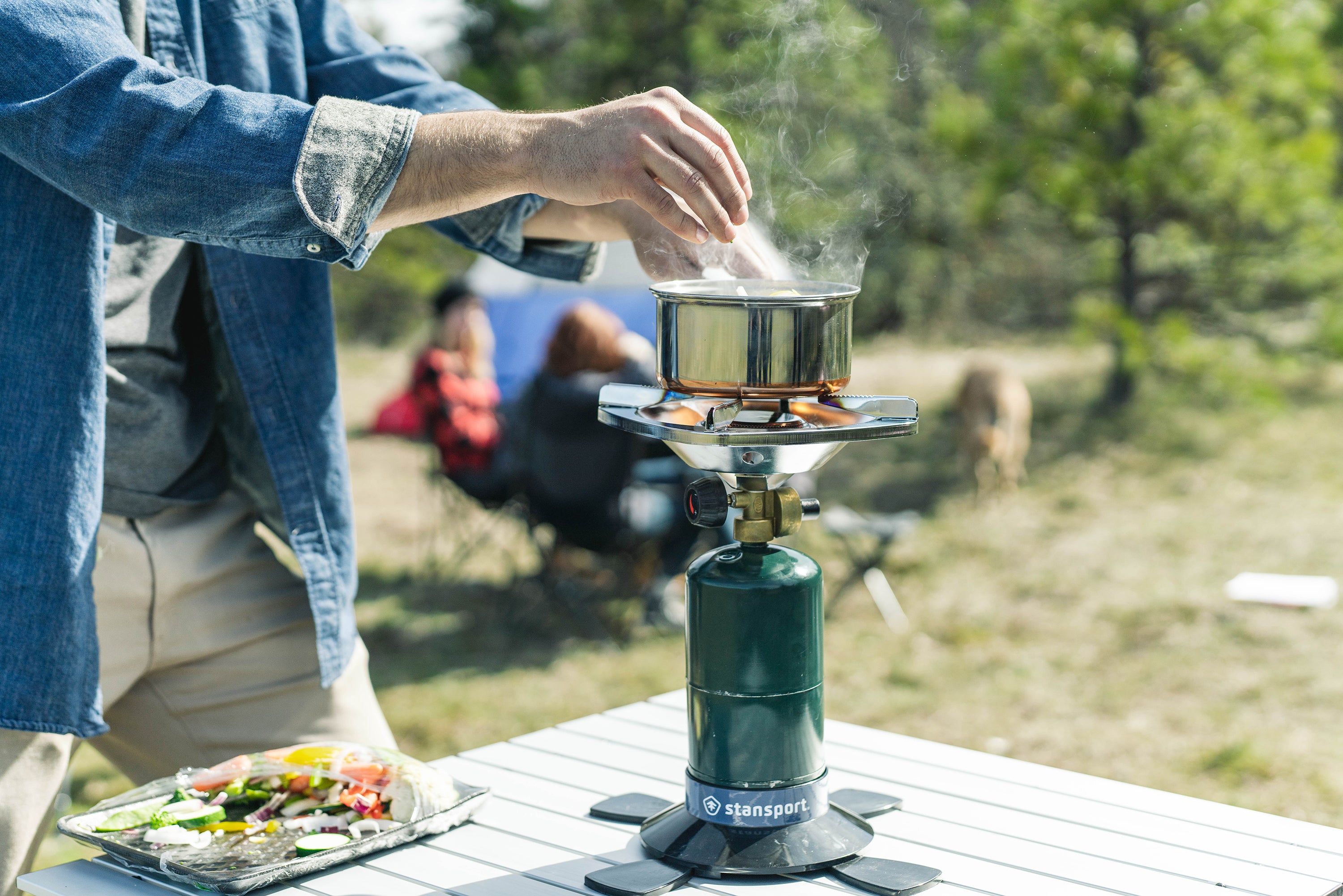 Single Burner Propane Stove Black-eSafety Supplies, Inc