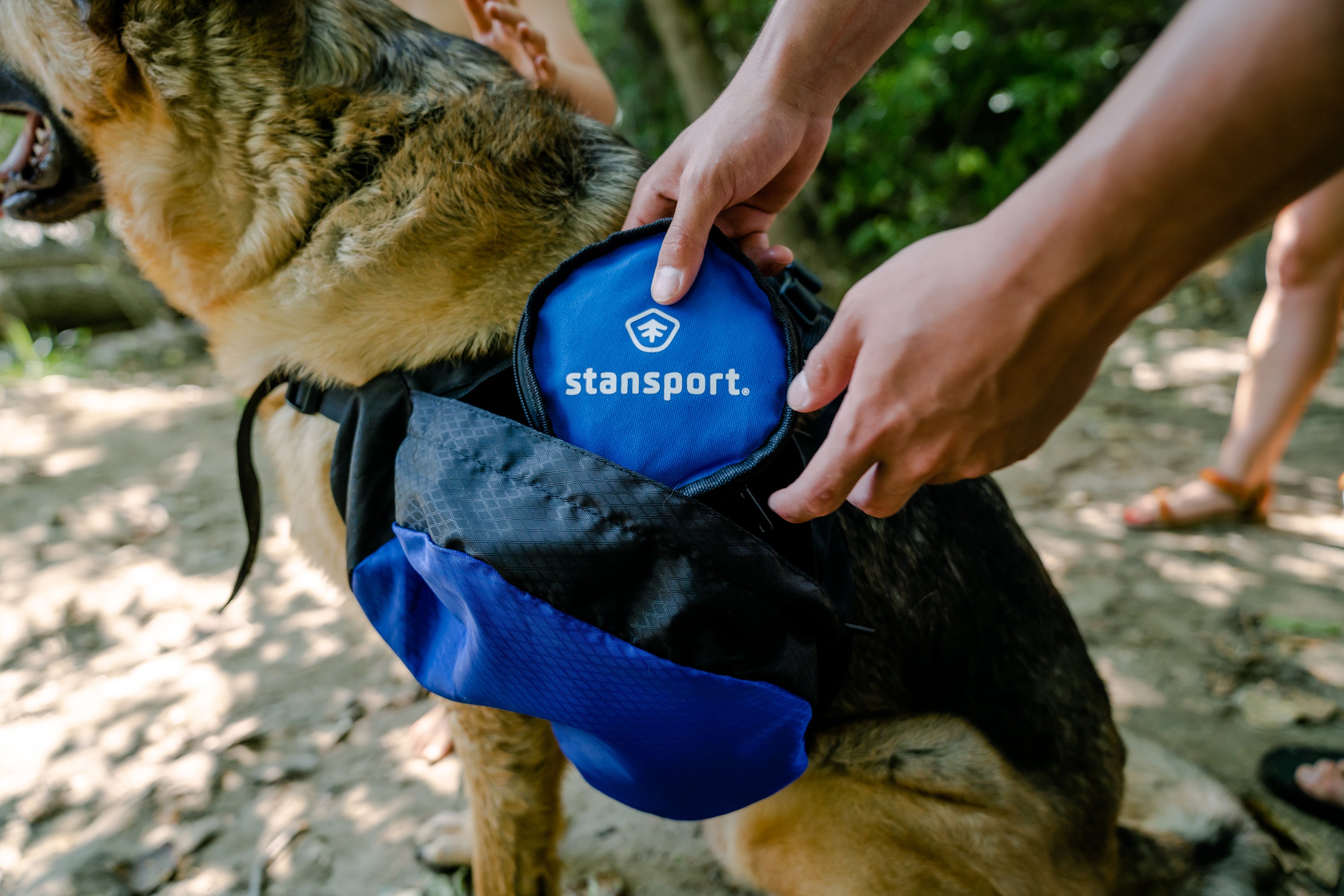 Collapsible Dog Bowls - Double Zips Together-eSafety Supplies, Inc