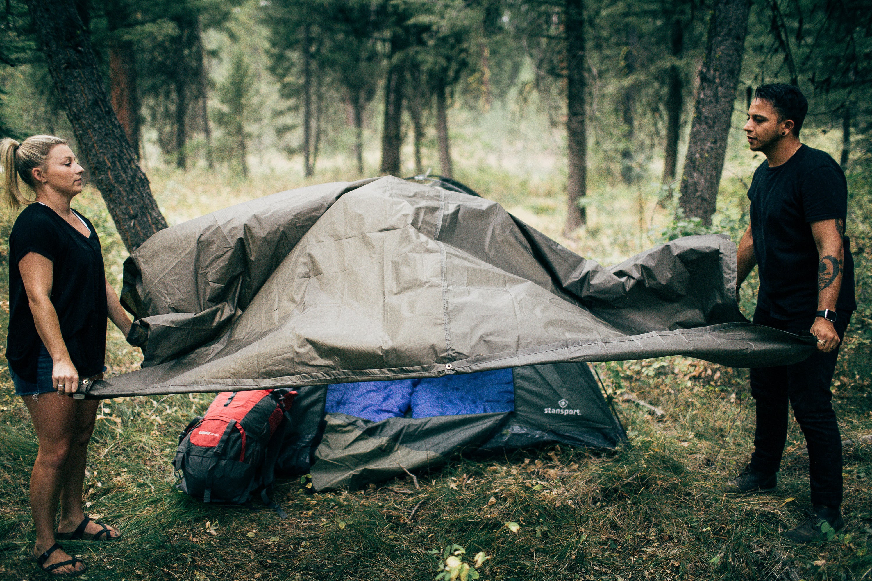 Ripstop Nylon Tarp - 7 Ft X 9 Ft-eSafety Supplies, Inc