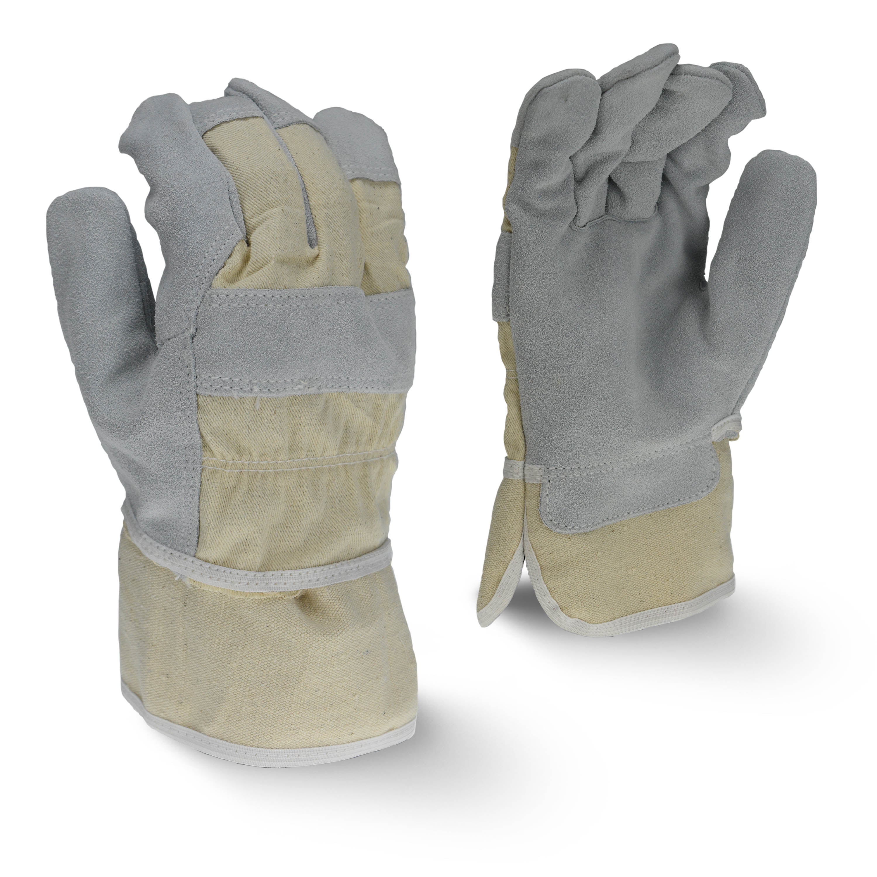 Radians RWG3200W Regular Shoulder Gray Split Cowhide Leather Glove-eSafety Supplies, Inc