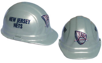 New Jersey Nets Hard Hat Helmet - NBA Team Logo Hard Hat Helmet-eSafety Supplies, Inc