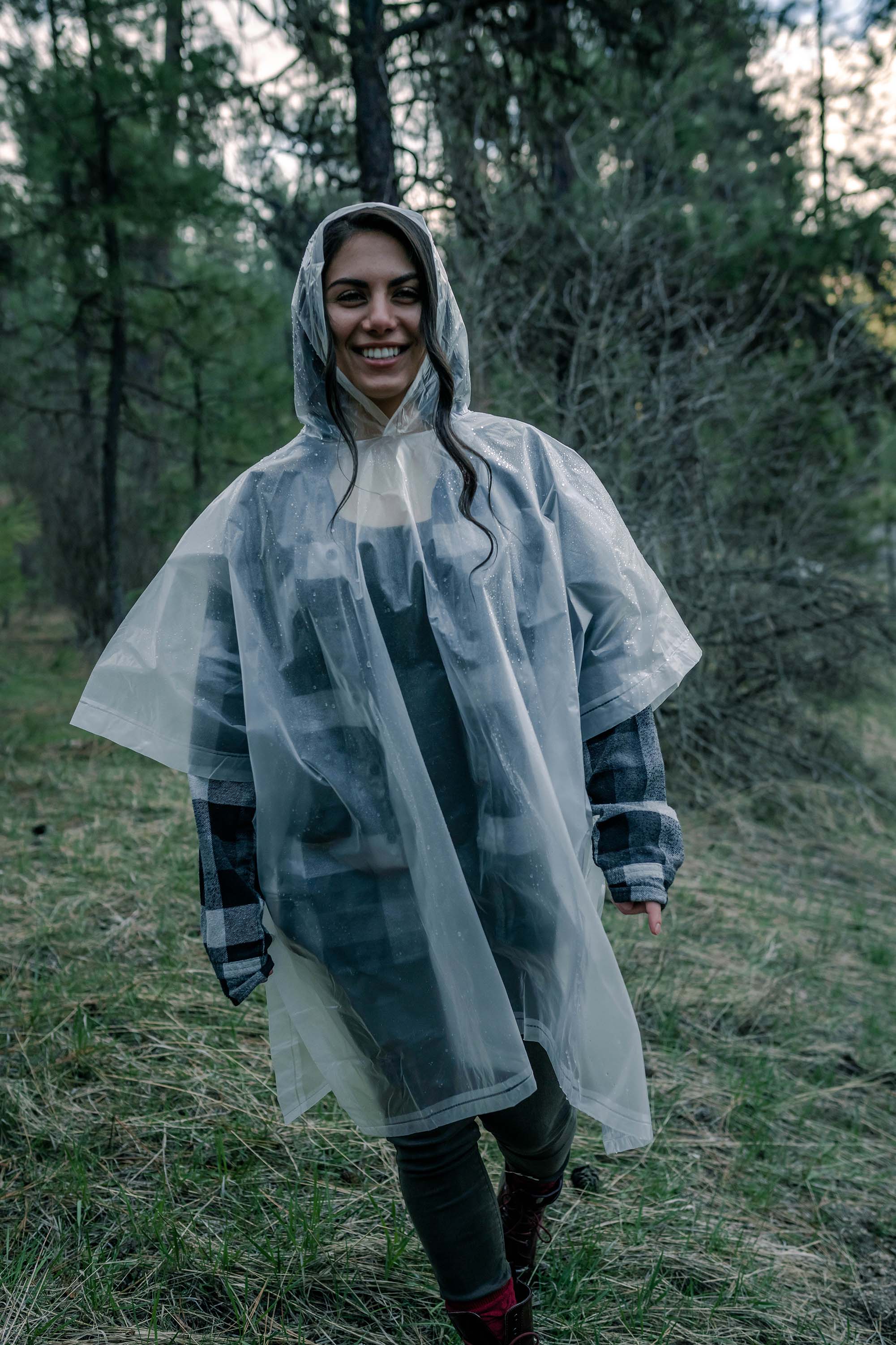 Peva Rainsuit - Clear - L-eSafety Supplies, Inc