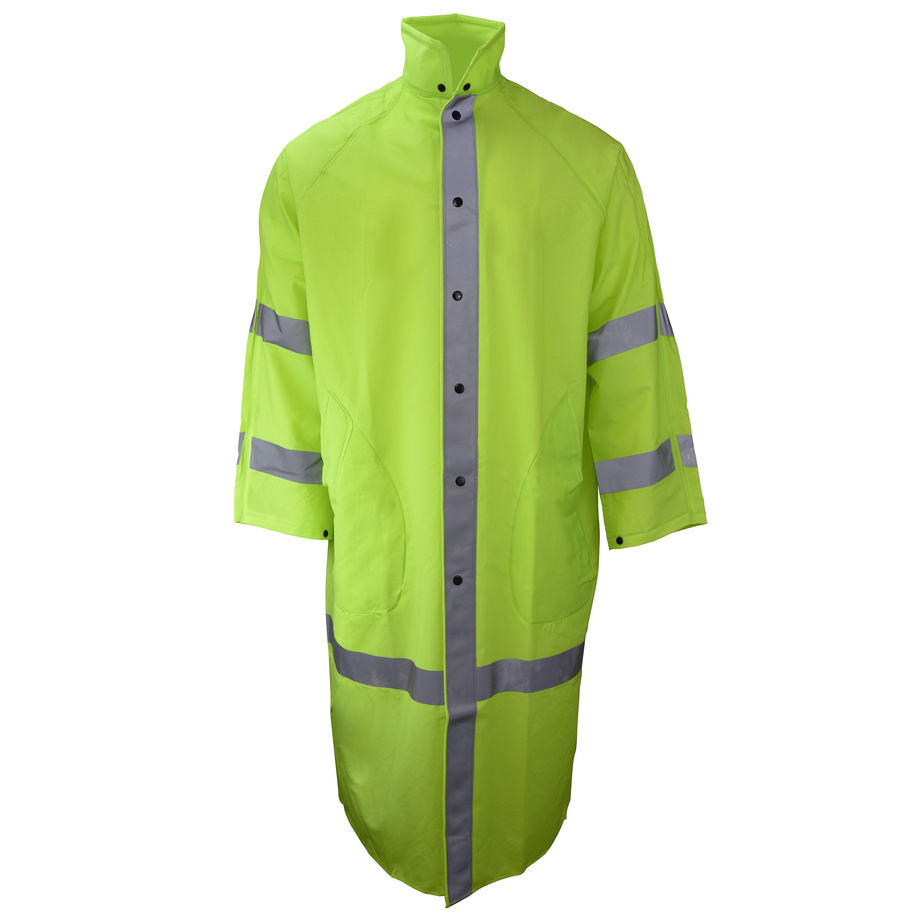 Neese 1870C Econo-Viz Coat with Snap-On Hood and Reflective Tape-eSafety Supplies, Inc