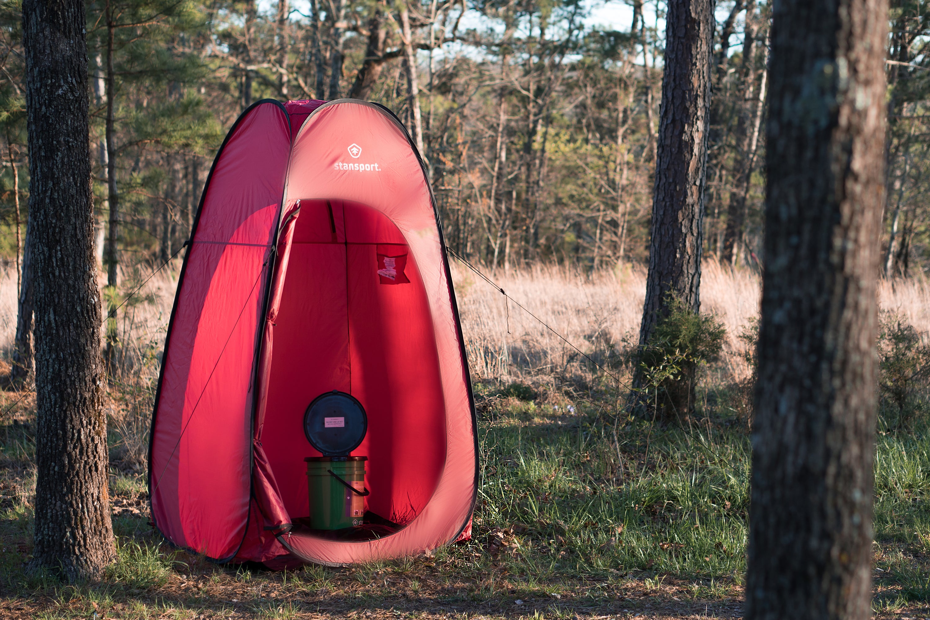 Pop-Up Privacy Shelter - 48 In X 48 In X 84 In - Red-eSafety Supplies, Inc