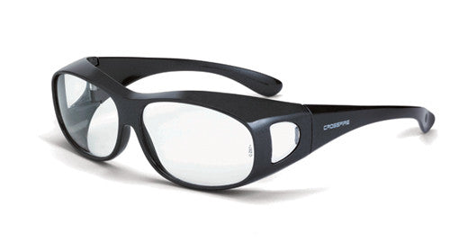 OG3 Clear Lens Shiny Pearl Gray Frame-eSafety Supplies, Inc