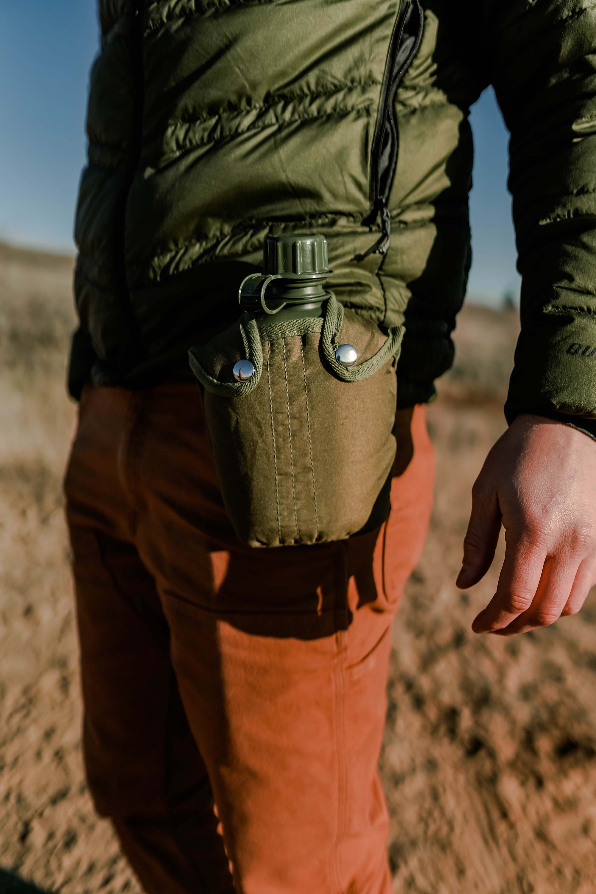 Plastic Canteen With Cover-eSafety Supplies, Inc