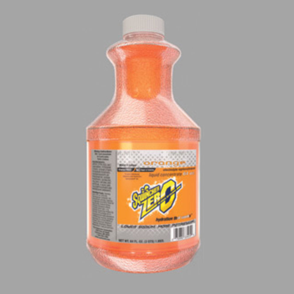 Sqwincher 64 Ounce ZERO Liquid Concentrate Bottle Electrolyte Drink-eSafety Supplies, Inc
