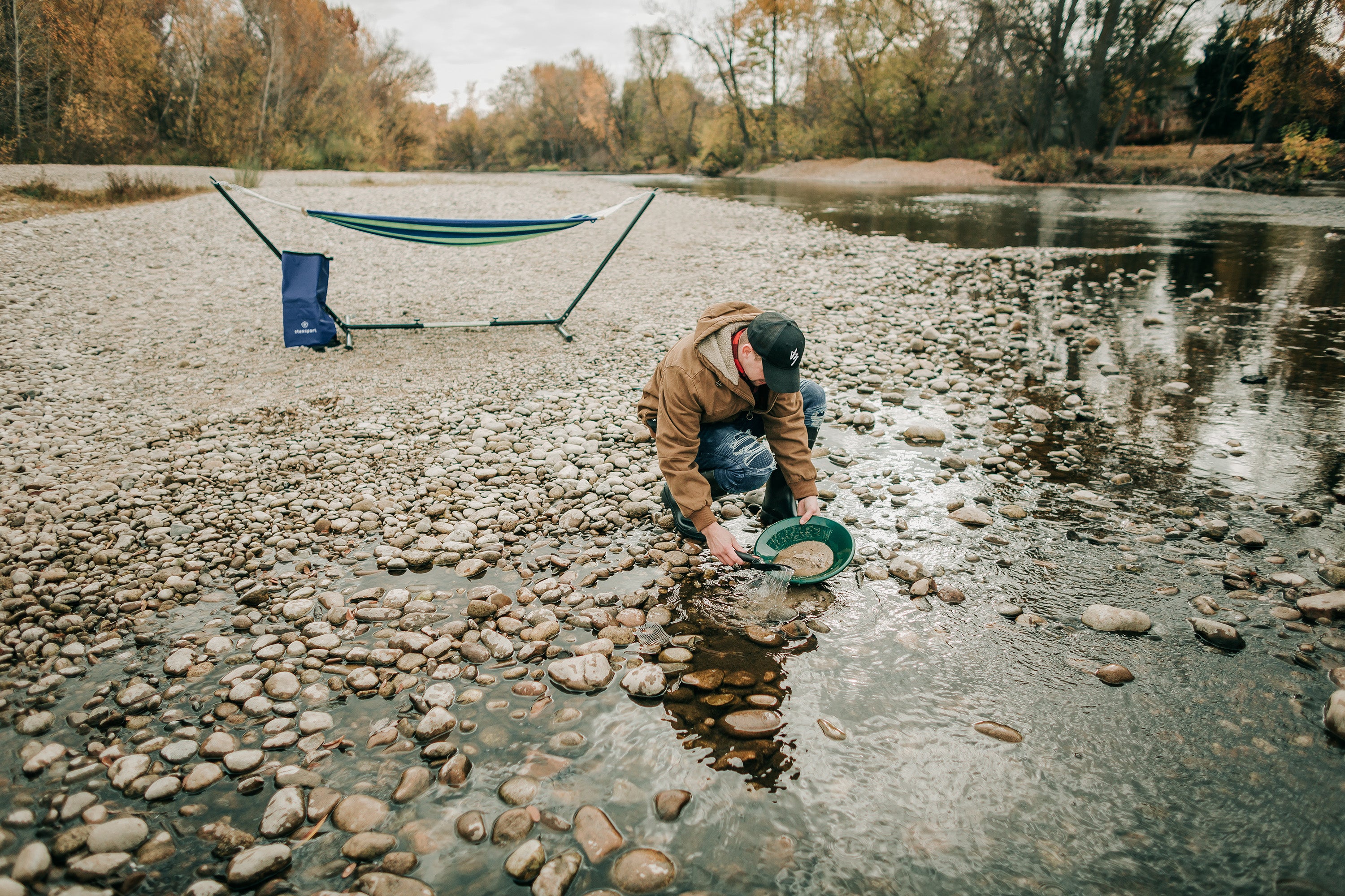 Deluxe Gold Pan With Shallow & Deep Riffles-eSafety Supplies, Inc